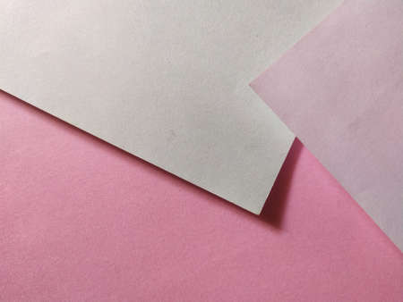 Blank colorful overlaps sample papers with shadow using in origami, print usage ,letter, notesの写真素材