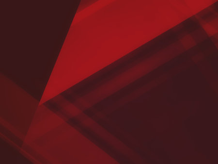 Modern red abstract background. Minimal Red color Gradient. Banner with geometric shapes lines stripes and triangles. Bright striped design pattern. For business and corporate. Futuristic background.の写真素材