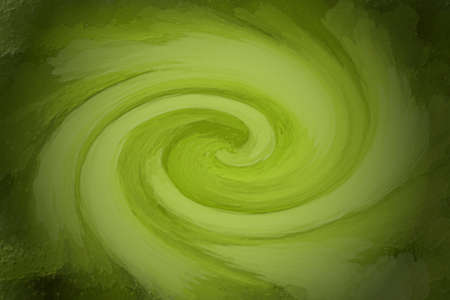 a abstract twirl effect green background