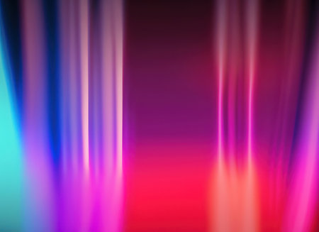 Getting immersed in the stunning world of neon and technologyの素材