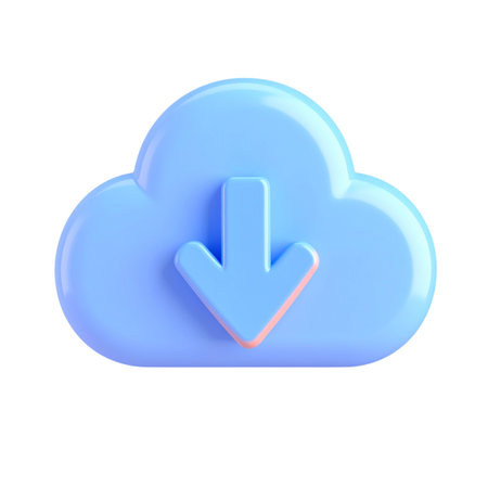 a close up of a cloud with a arrow pointing downの素材