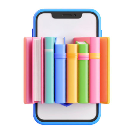 there is a cell phone with a bunch of pens in itの素材