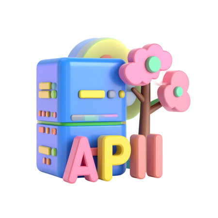 there is a 3d image of a refrigerator with a tree and flowersの素材