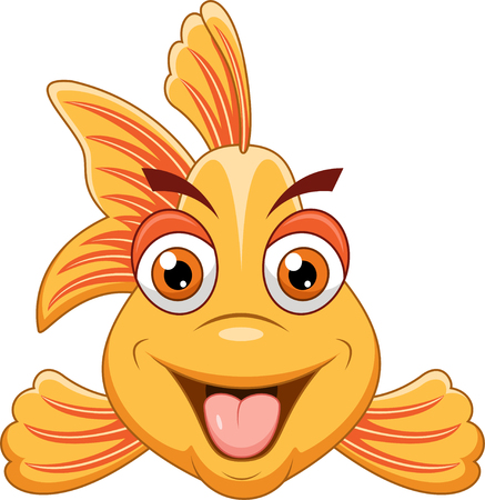 Cartoon fishのイラスト素材