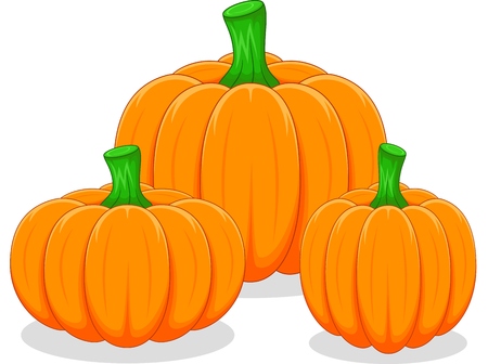 Cartoon pumpkinのイラスト素材