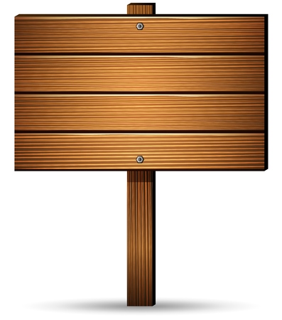 Wooden board on a white backgroundの写真素材