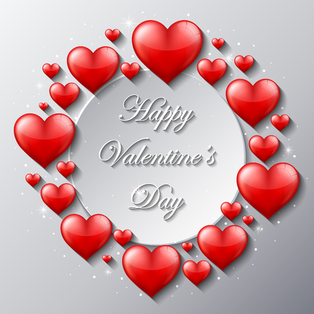 Valentines Day backgroundの写真素材