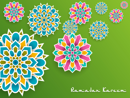 Ramadan Kareem greeting card design templateの写真素材