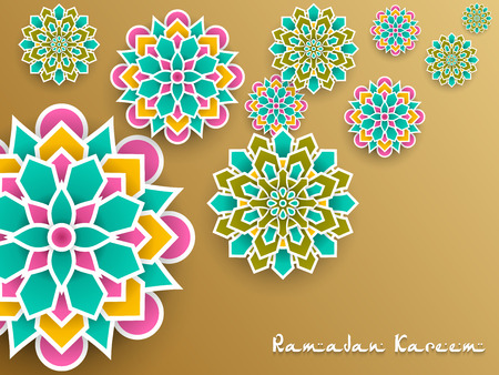 Ramadan Kareem greeting card design templateの写真素材