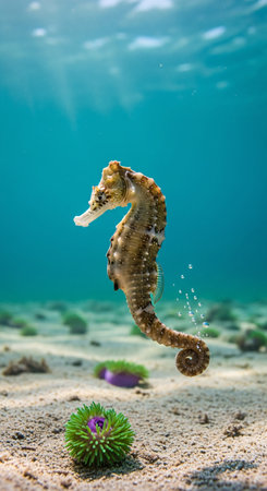 Hippocampus seahorse (Hippocampus seahorse)の素材