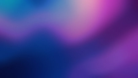 A vibrant and soft gradient background featuring shades of purple and blue tones.の写真素材