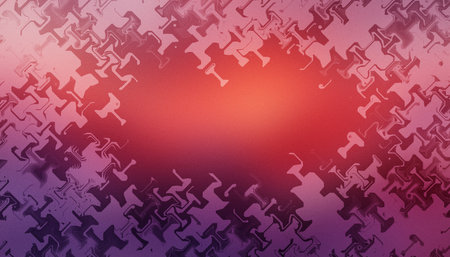Abstract red purple geometric glitch wave background, trendy modern distortion pattern, digital futuristic artの写真素材