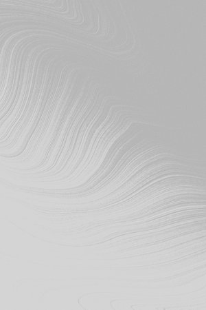 Minimal monochrome gray abstract wavy lines, elegant smooth texture, modern digital background for design projectsの写真素材