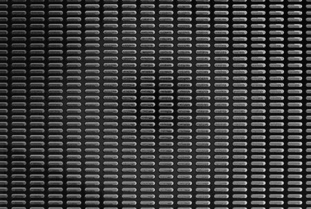 Minimal black geometric dot grid, modern tech mesh pattern, seamless rectangle background, futuristic visual textureの写真素材