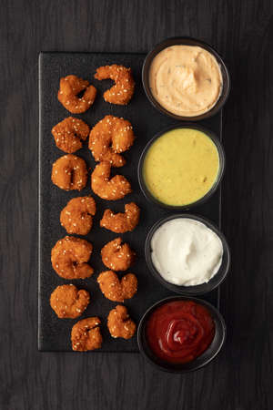 The smartest seafood fried crispy shrimp