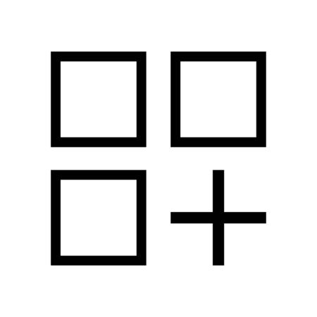 App icon, App icon vector illustration in white background - Vectorの写真素材