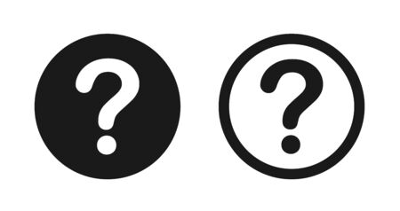 Information Icon Set Vector Sign In White Background â Vectorのイラスト素材
