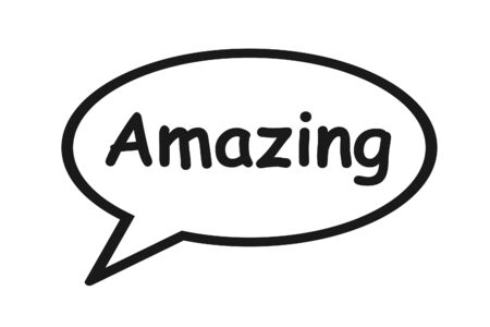 Black And White Speech Bubble Talk Balloon Speech - Vectorのイラスト素材
