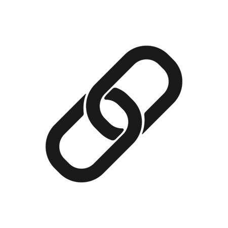 Link Icon Vector Illustration. Flat Link Icon Sign â€“ Vector