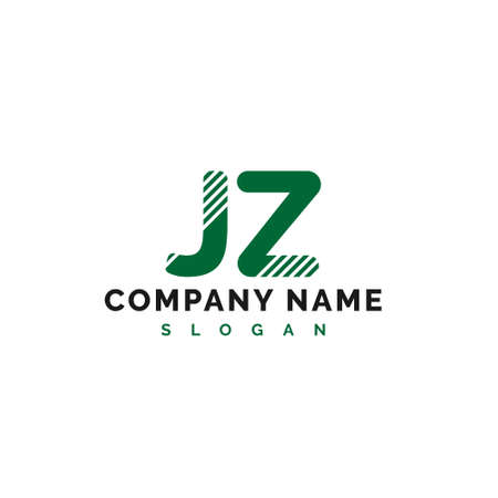 JZ Letter Logo Design. JZ letter logo Vector Illustration - Vectorのイラスト素材