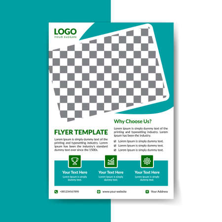 Corporate Business Flyer Template Designのイラスト素材
