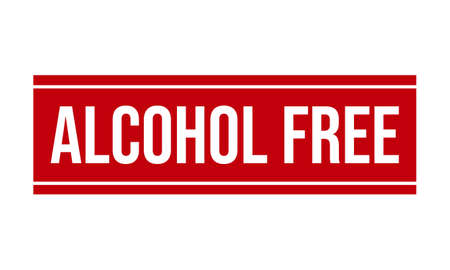 Alcohol Free Rubber Grunge Stamp Seal Stock Vectorのイラスト素材