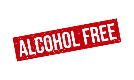 Alcohol Free Rubber Grunge Stamp Seal Stock Vectorのイラスト素材