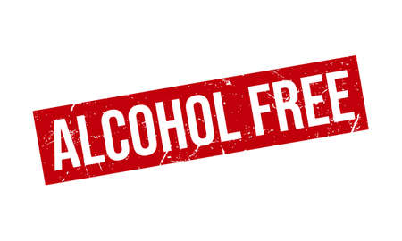 Alcohol Free Rubber Grunge Stamp Seal Stock Vectorのイラスト素材