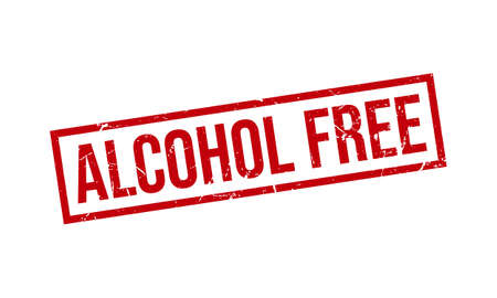 Alcohol Free Rubber Grunge Stamp Seal Stock Vectorのイラスト素材