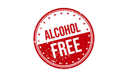 Alcohol Free Rubber Grunge Stamp Seal Stock Vectorのイラスト素材