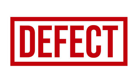 Defect Rubber Stamp. Defect Grunge Stamp Seal Vector Illustrationのイラスト素材