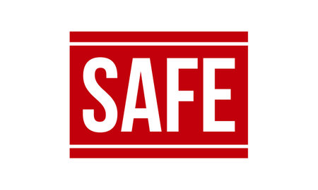 Safe Rubber Stamp Seal Vectorのイラスト素材