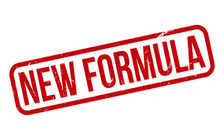 New Formula Rubber Stamp Seal Vectorのイラスト素材