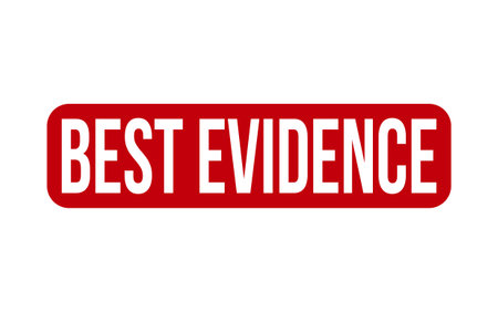 Best Evidence offer Rubber Stamp Seal Vectorのイラスト素材