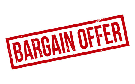 Bargain offer Rubber Stamp Seal Vectorのイラスト素材