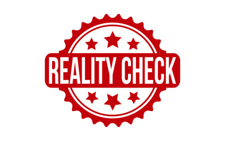 Reality Check Rubber Stamp Seal Vectorのイラスト素材