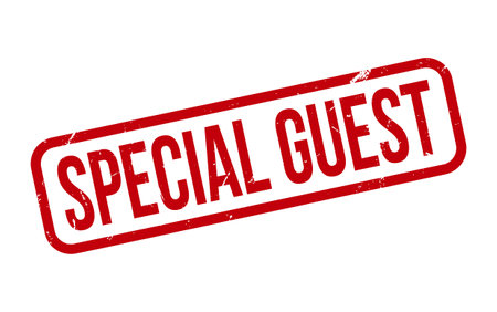 Special Guest Rubber Stamp Seal Vectorのイラスト素材