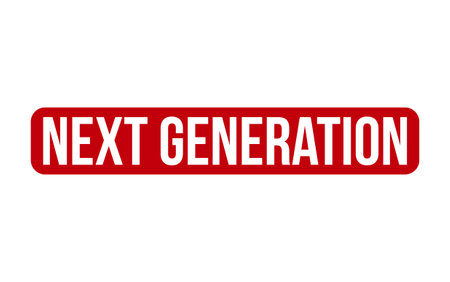 Next Generation Rubber Stamp Seal Vectorのイラスト素材