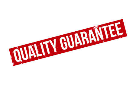 Red Quality Guarantee Rubber Stamp Seal Vectorのイラスト素材