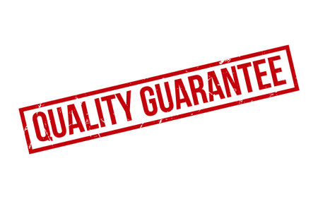 Red Quality Guarantee Rubber Stamp Seal Vectorのイラスト素材
