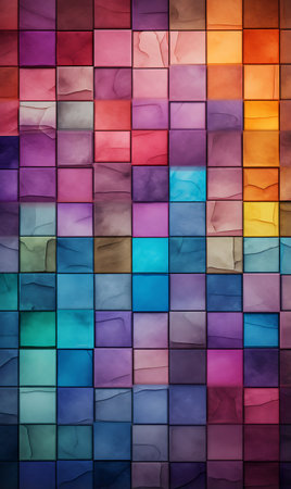 Abstract marble tiles background textureの素材