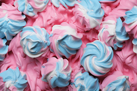 Bubble gum ice cream texture backgroundの素材