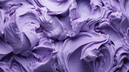 Ube ice cream texture backgroundの素材