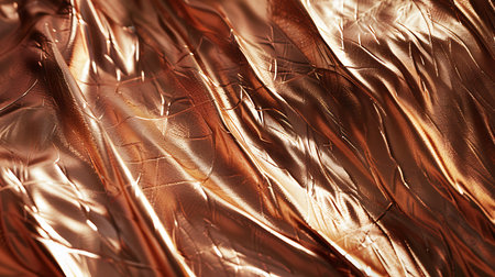 Colorful foil paper with some foldsの素材