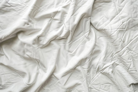 White satin fabric texture backgroundの素材