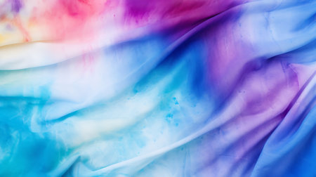 Tie dye fabric background. Abstract cloth backgroundの素材