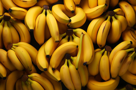 Bananas background. Fresh Bananas as backgroundの素材