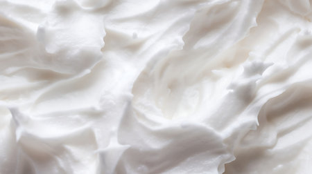 Delicious coconut ice cream texture backgroundの素材