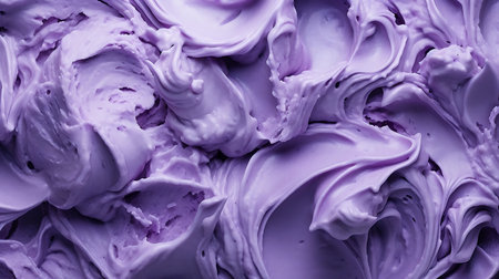 Ube ice cream texture backgroundの素材