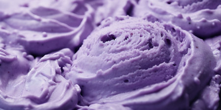 Ube ice cream background textureの素材